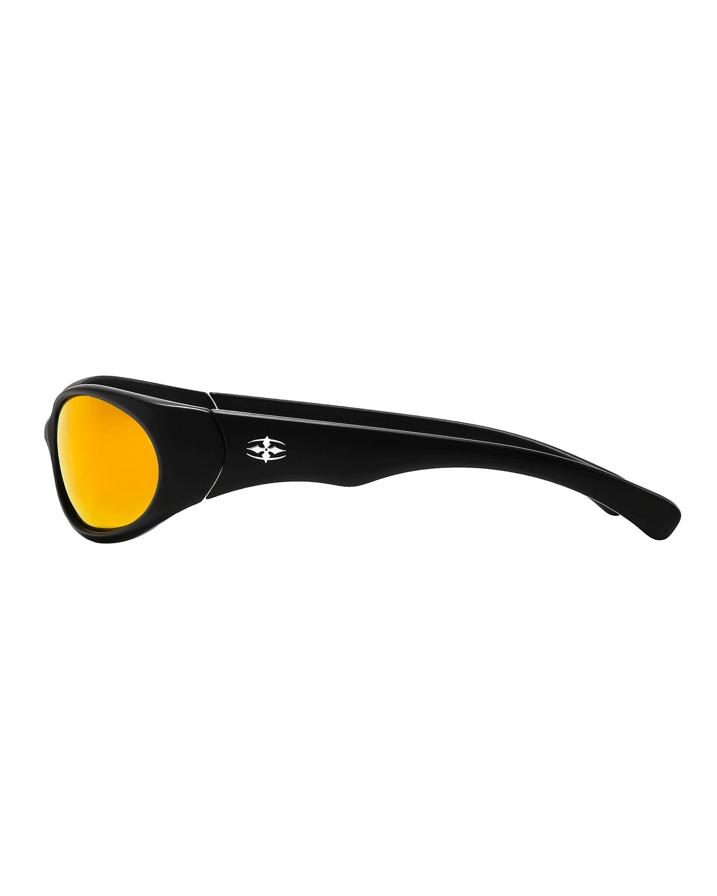 DEMON SPEED MATTE BLACK / REFLECTIVE ORANGE POLARIZED