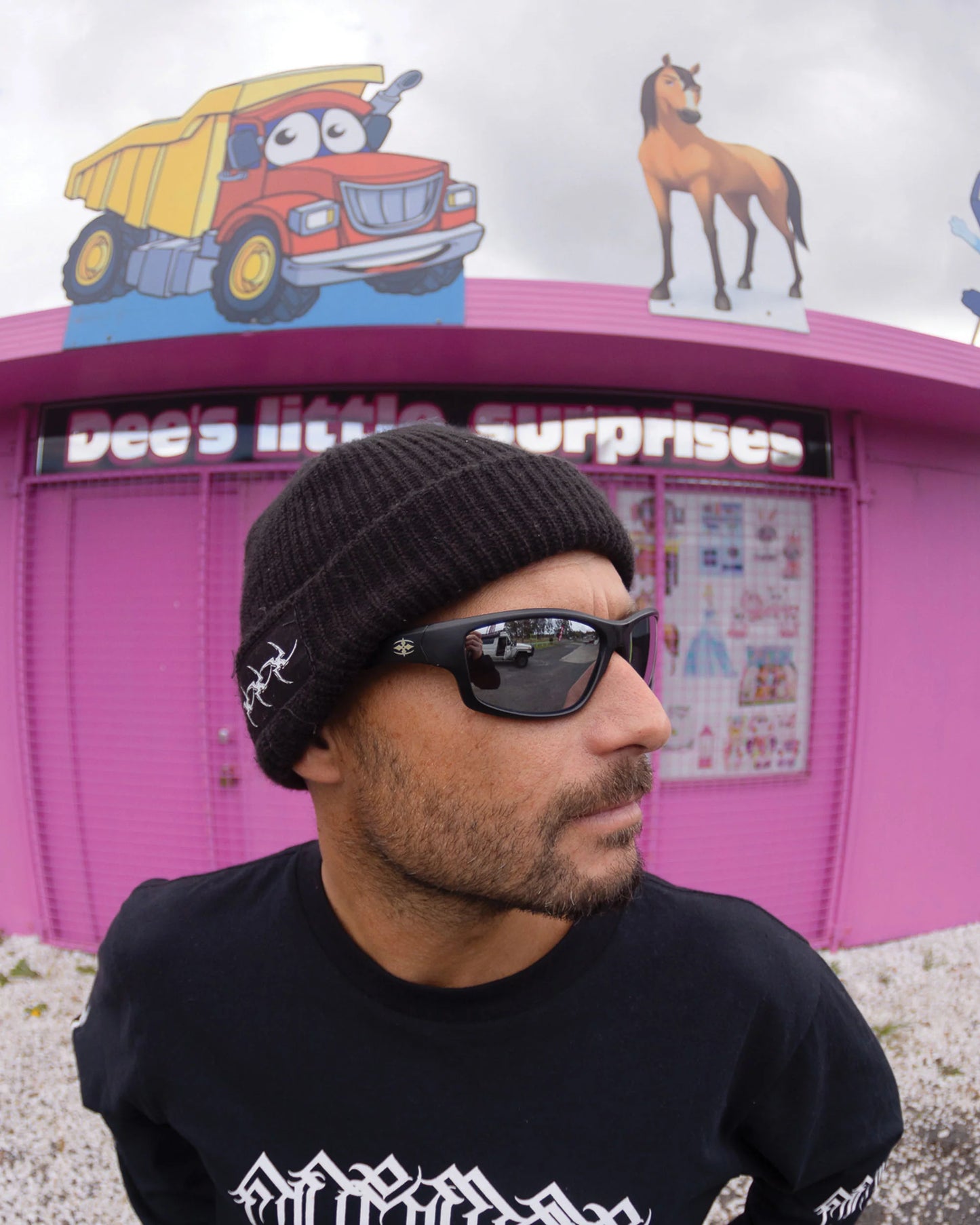 TEENAGE ZERO MATTE BLACK / SILVER GREY POLARISED