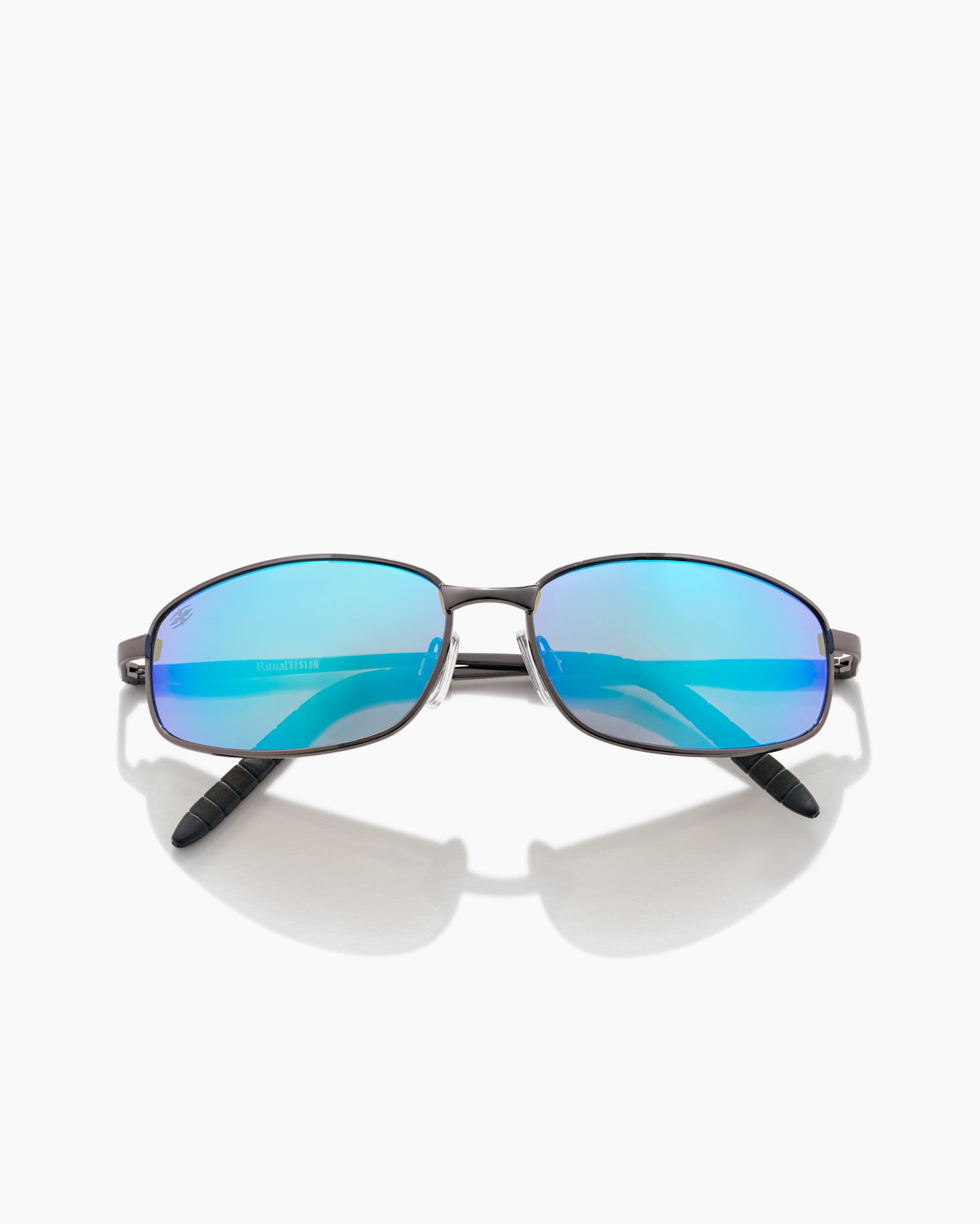 CALIFORNICATION MATTE POLISHED GUNMETAL / BLUE REFLECTIVE