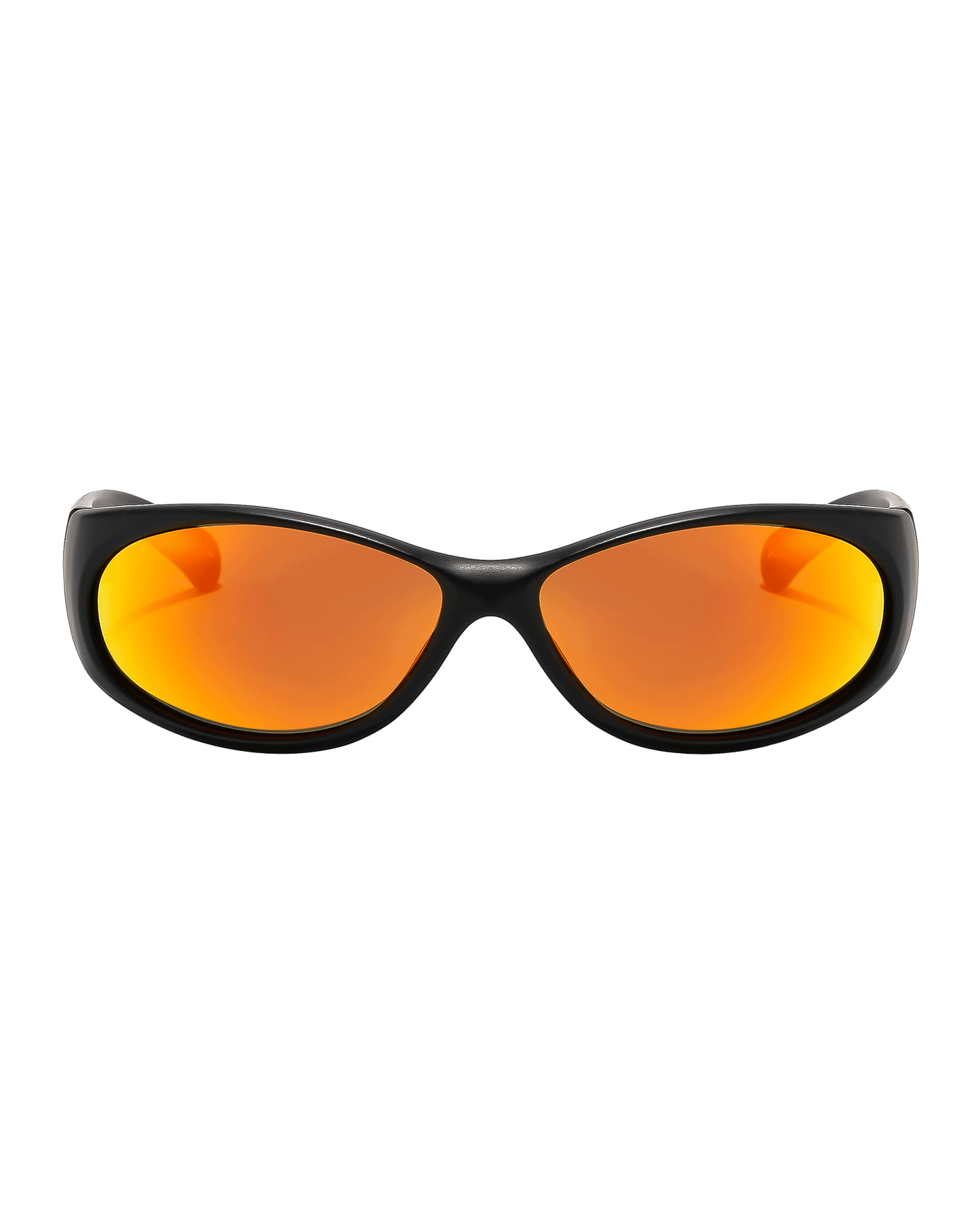 DEMON SPEED  MATTE BLACK / REFLECTIVE ORANGE POLARIZED