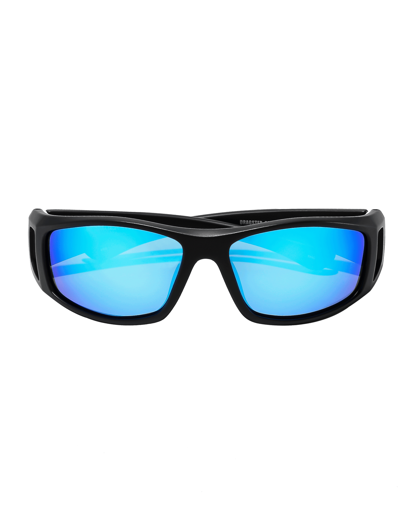 DRAGSTER  MATTE BLACK/BLUE REFL POL