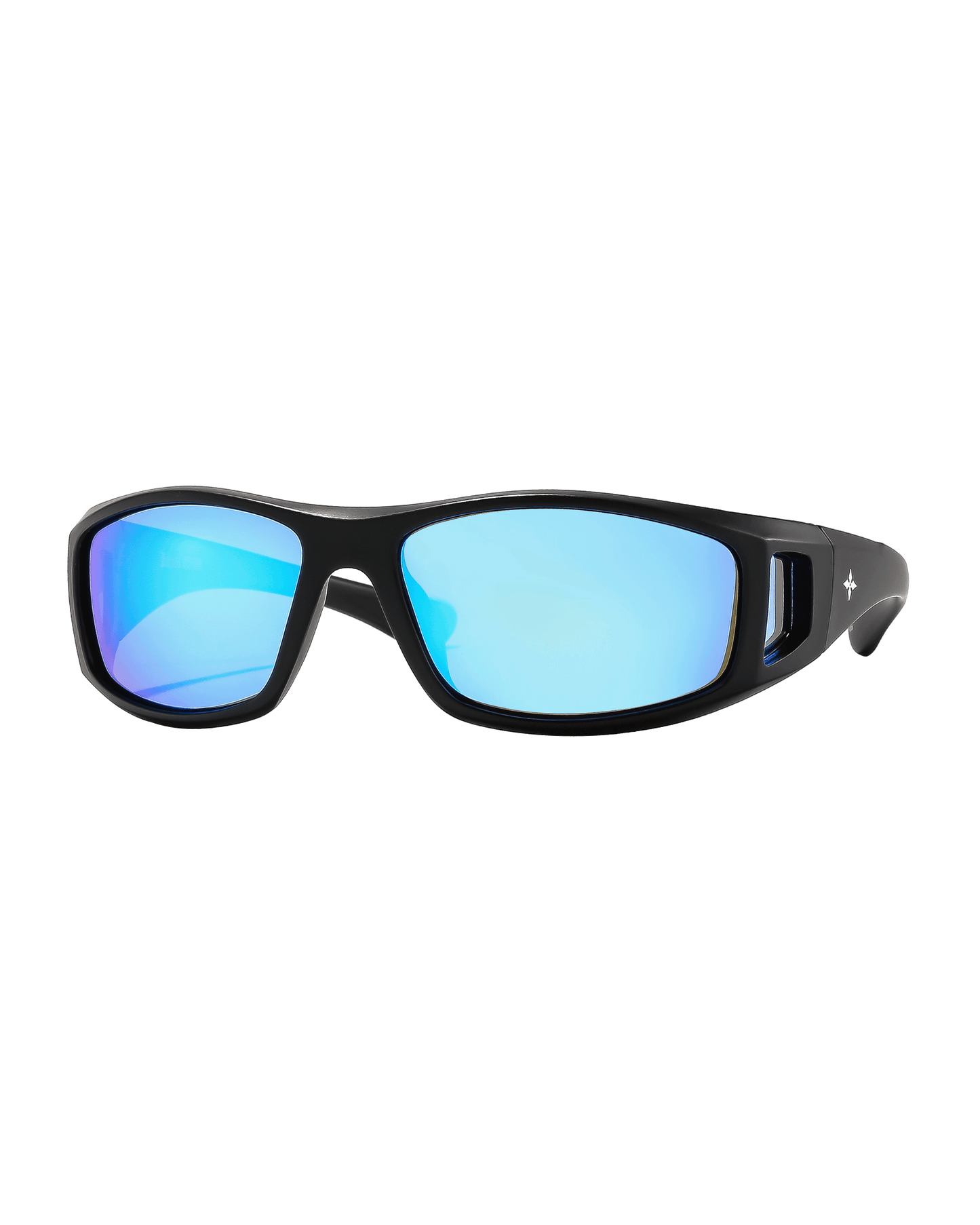 DRAGSTER  MATTE BLACK/BLUE REFL POL