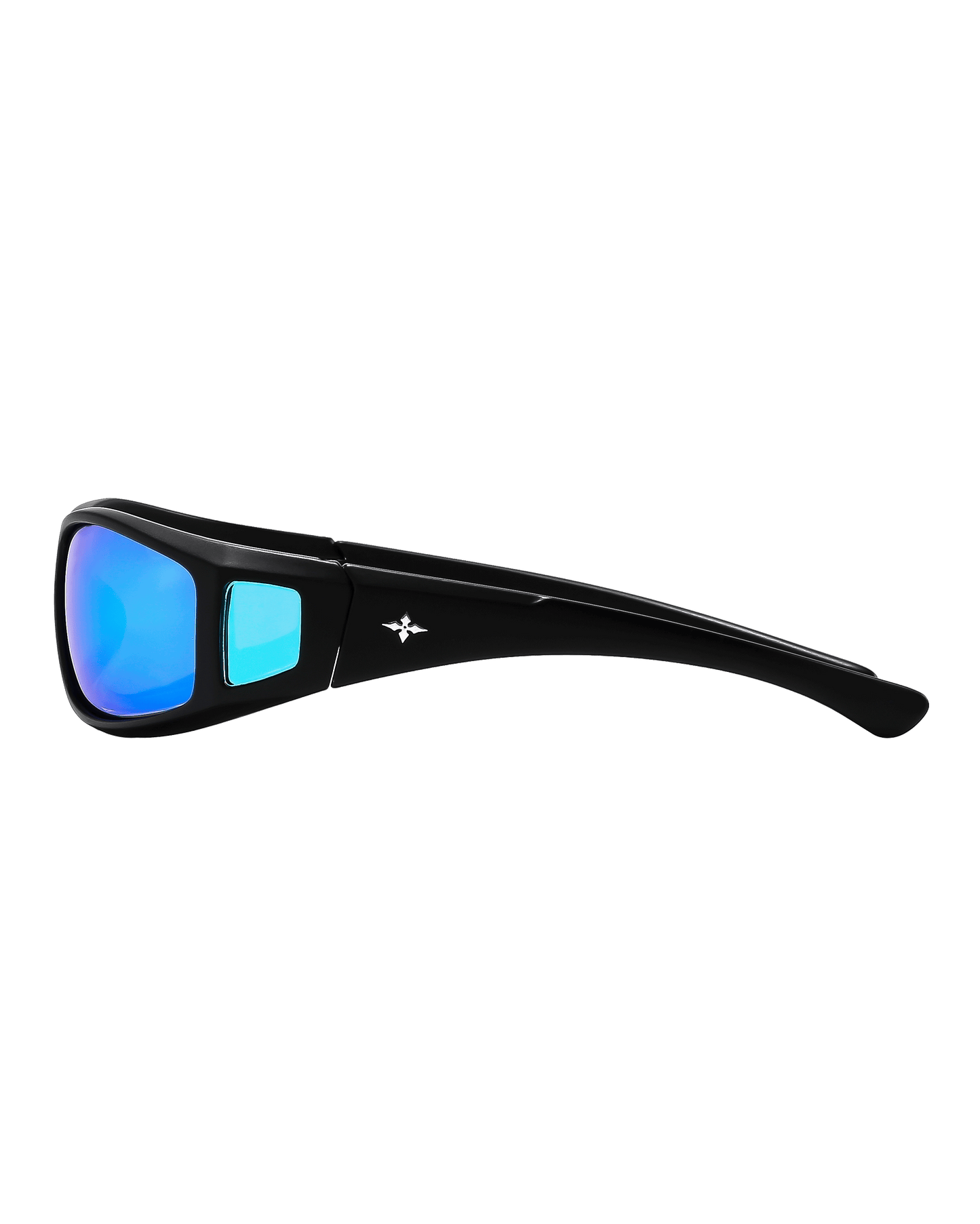 DRAGSTER  MATTE BLACK/BLUE REFL POL