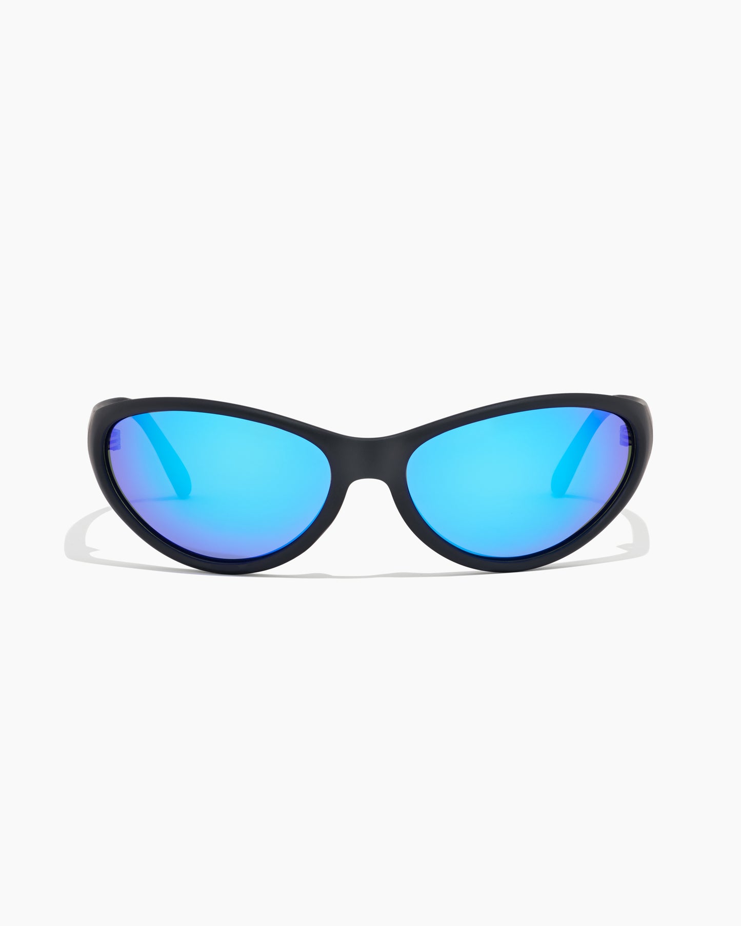 MORPHINE MATTE BLACK / BLUE REFL POLARIZED