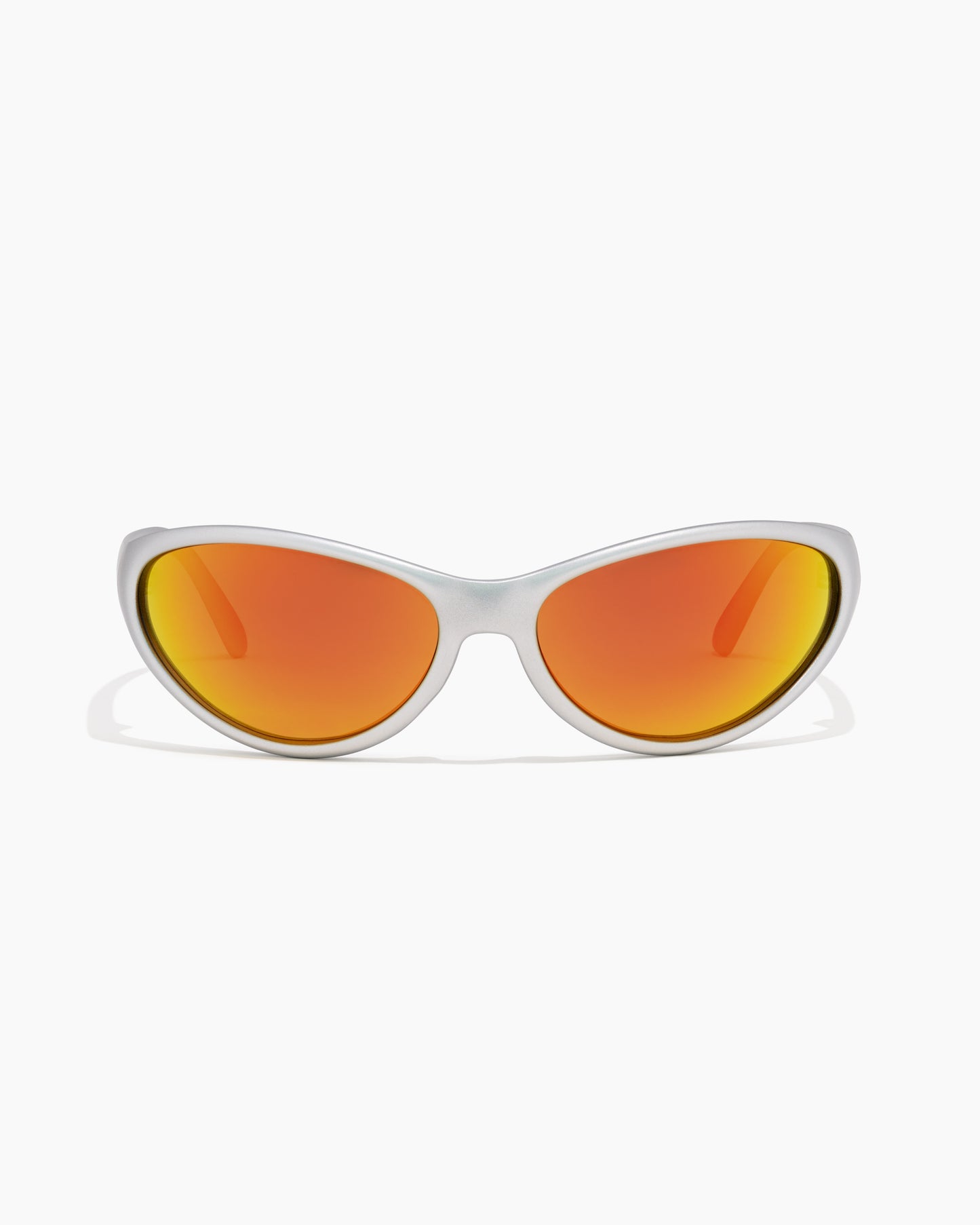 MORPHINE MATTE CHROME / ORANGE REFL POLARIZED