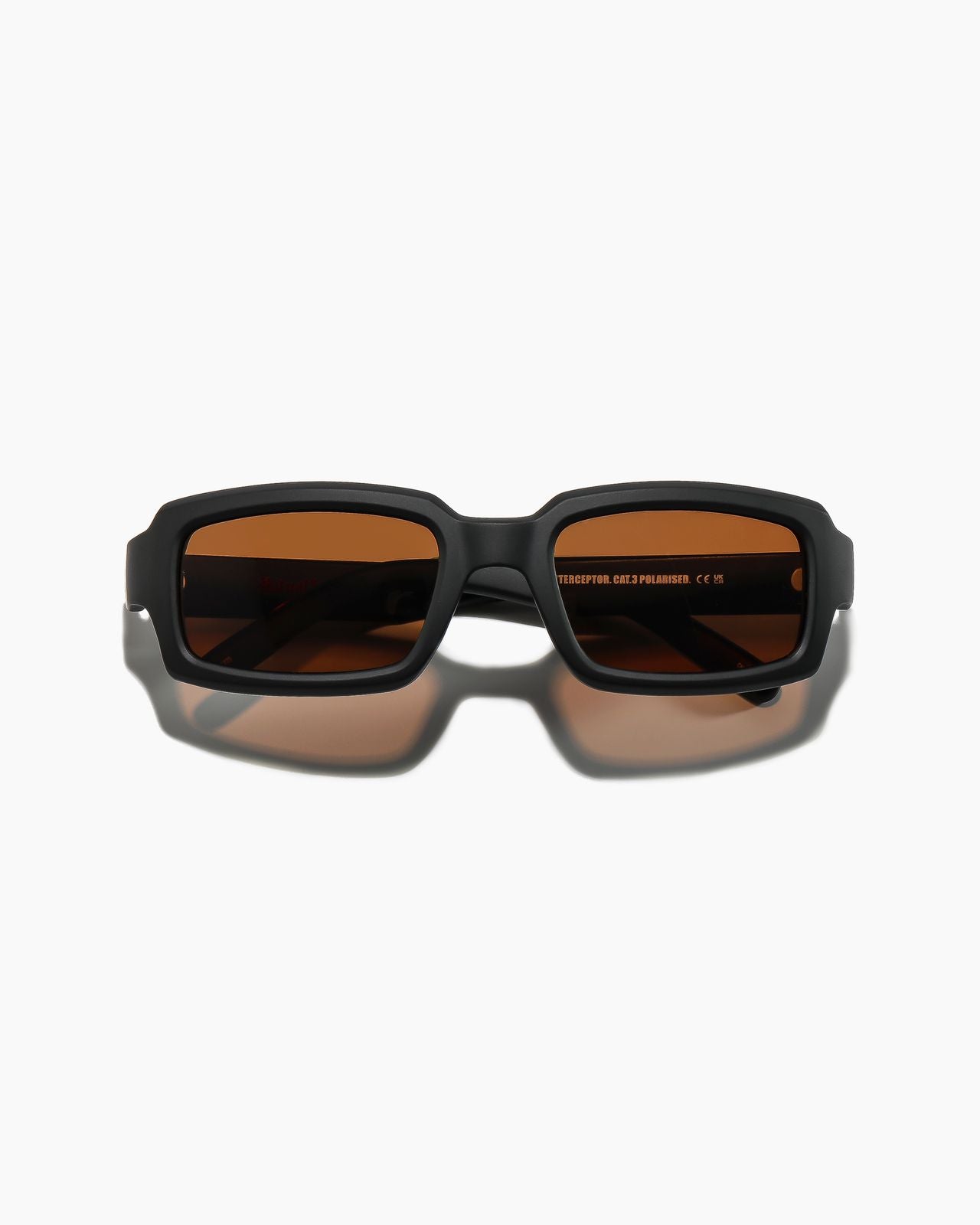 INTERCEPTOR MATTE BLACK / BLACK POLARISED