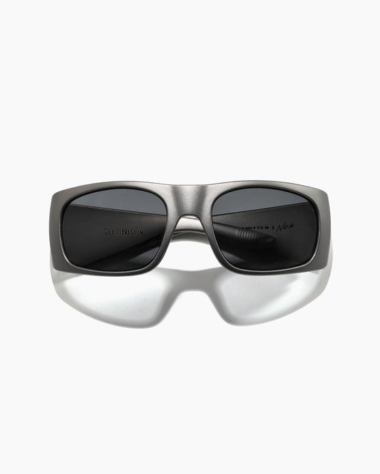 TRANSMITTER BY NOA DEANE  MATTE GUNMETAL / DARK GREY POLARIZED
