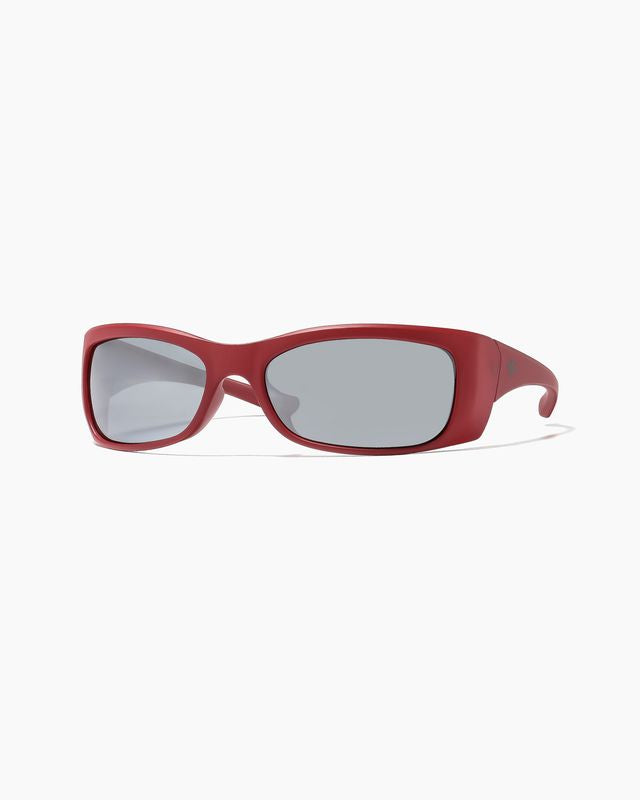 SABOTAGE  MATTE DARK RED/BLK MIRROR POLARIZED