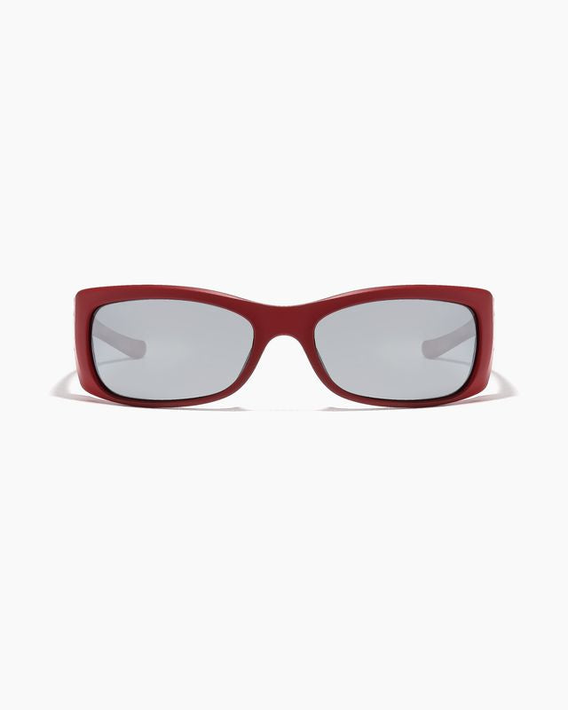 SABOTAGE  MATTE DARK RED/BLK MIRROR POLARIZED
